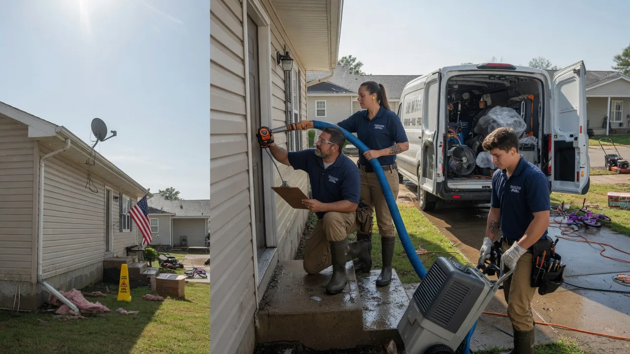 Ceiling Water Damage Restoration in Franklinville, NY near me